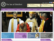 Tablet Screenshot of ebbsfleet.org.uk